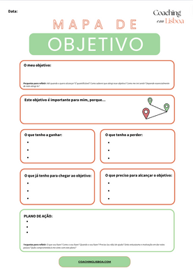 Mapa de objetivo - Coaching Lisboa